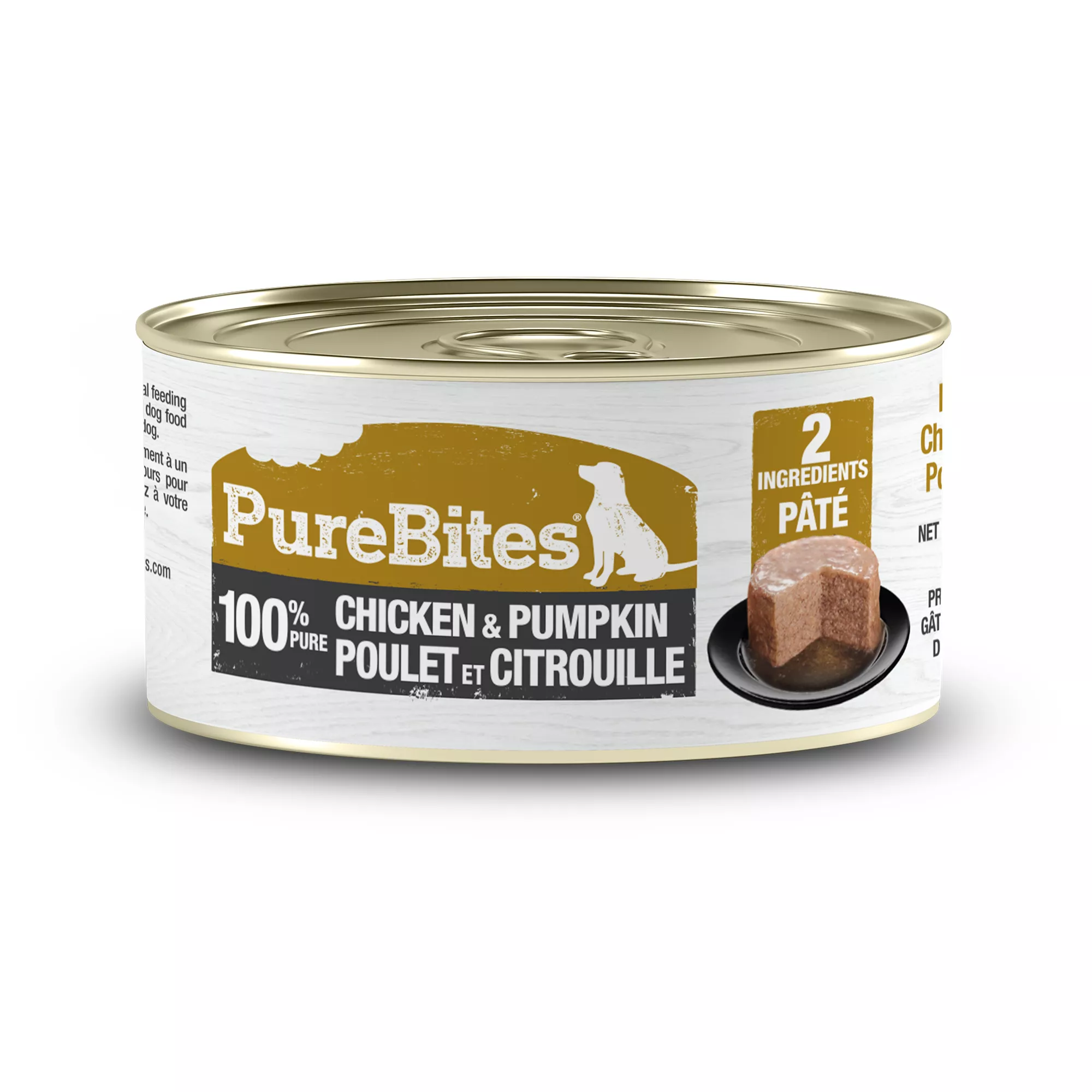 PureBites Pure Protein Chicken & Pumpkin Pate All Life Stage Dog Food Topper