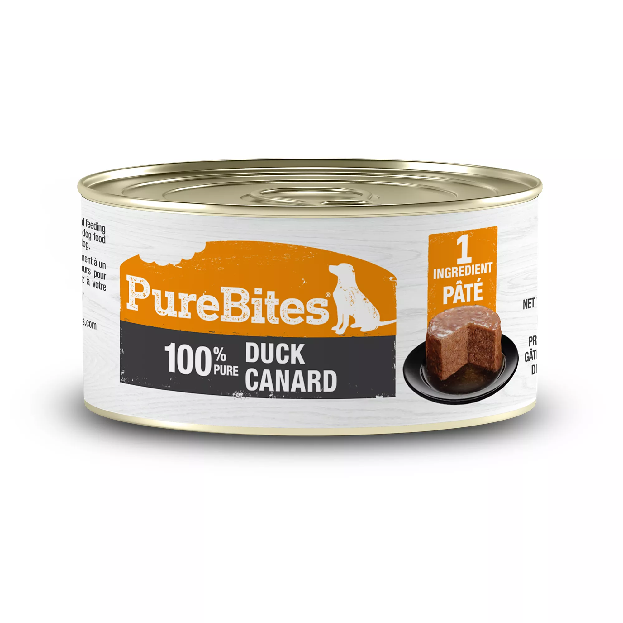 PureBites Pure Protein Duck Pate Adult Dog Food Topper