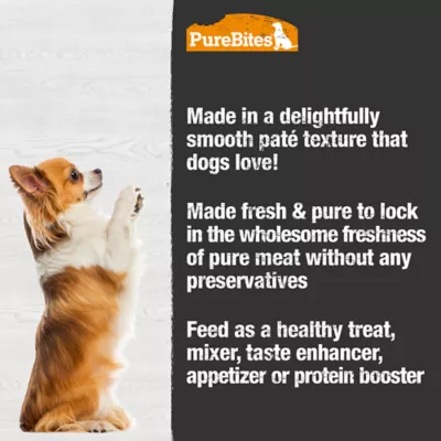 Product PureBites Pure Protein Duck Pate Adult Dog Food Topper