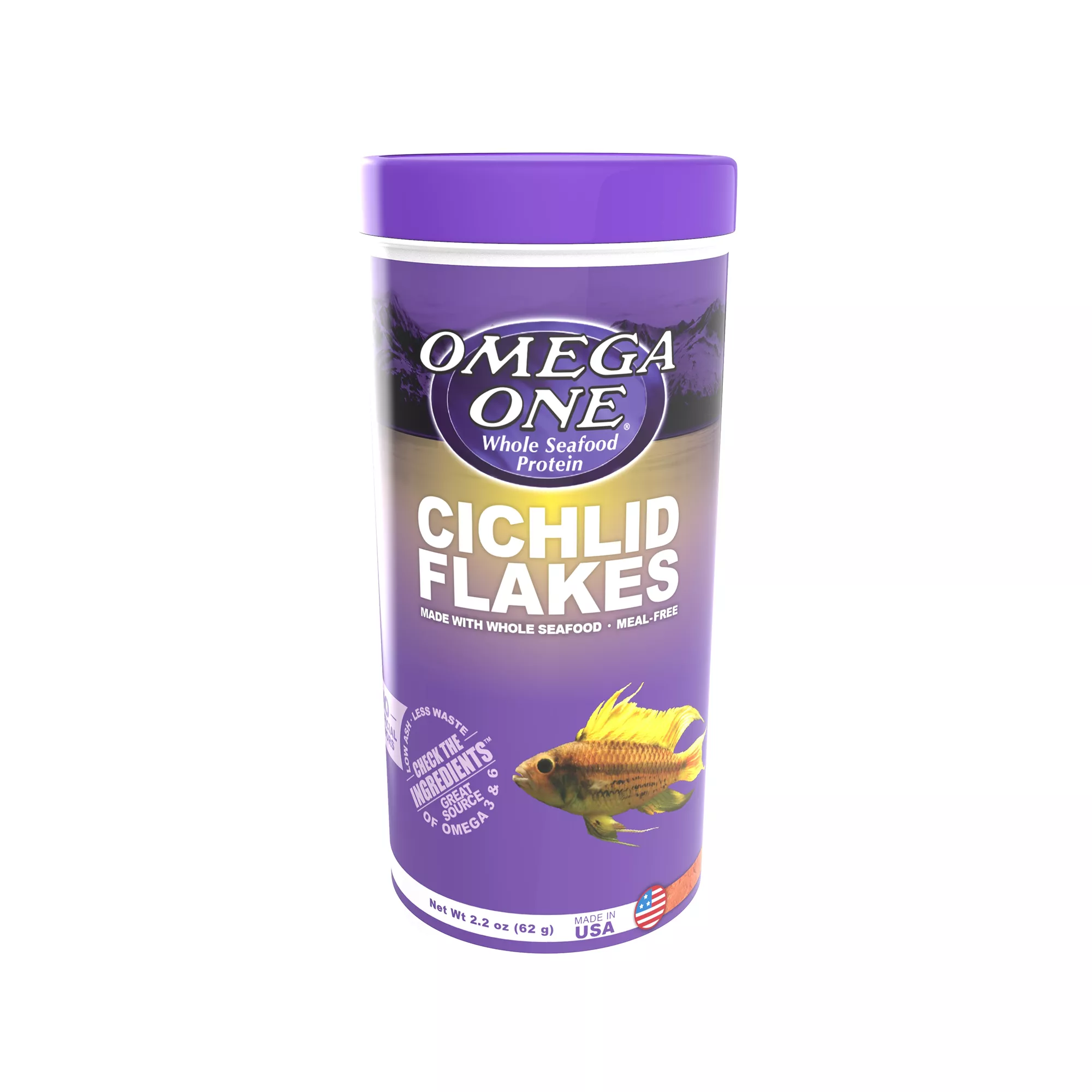 Omega&trade; One Cichlid Fish Flakes