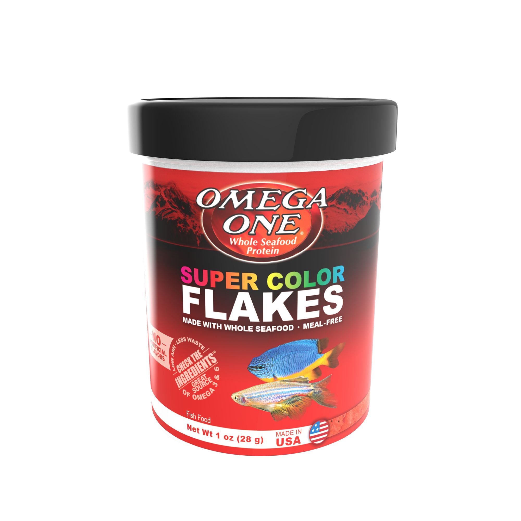 Omega One Super Color Tropical Fish Flakes fish Food