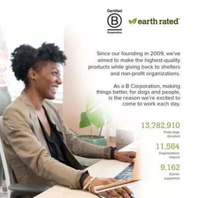 Product Earth Rated Hypoallergenic Dog Grooming Wipes, Plant-Based, Unscented, 400 Count