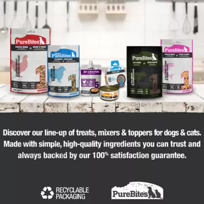 PureBites Mini PureBites Trainers RAW Freeze Dried Lamb Liver Dog Treats