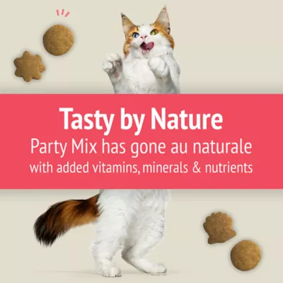 Product Friskies Party Mix Cat Treats Naturals Seaside Crunch with Real Fish, 454 g