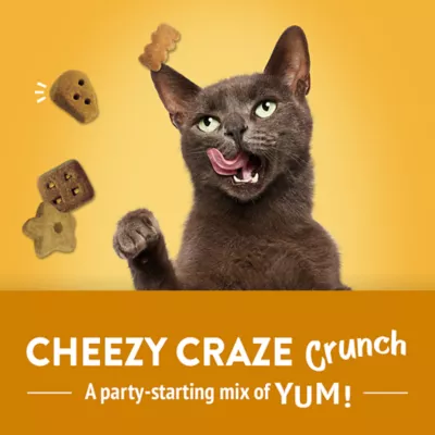 Product Purina® Friskies® Party Mix™ Cheezy Craze Crunch Cat Treat - Cheese