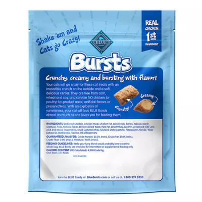 Product Blue Buffalo® Bursts  All Life Stages Treat Cat Treats - Natural, Chicken