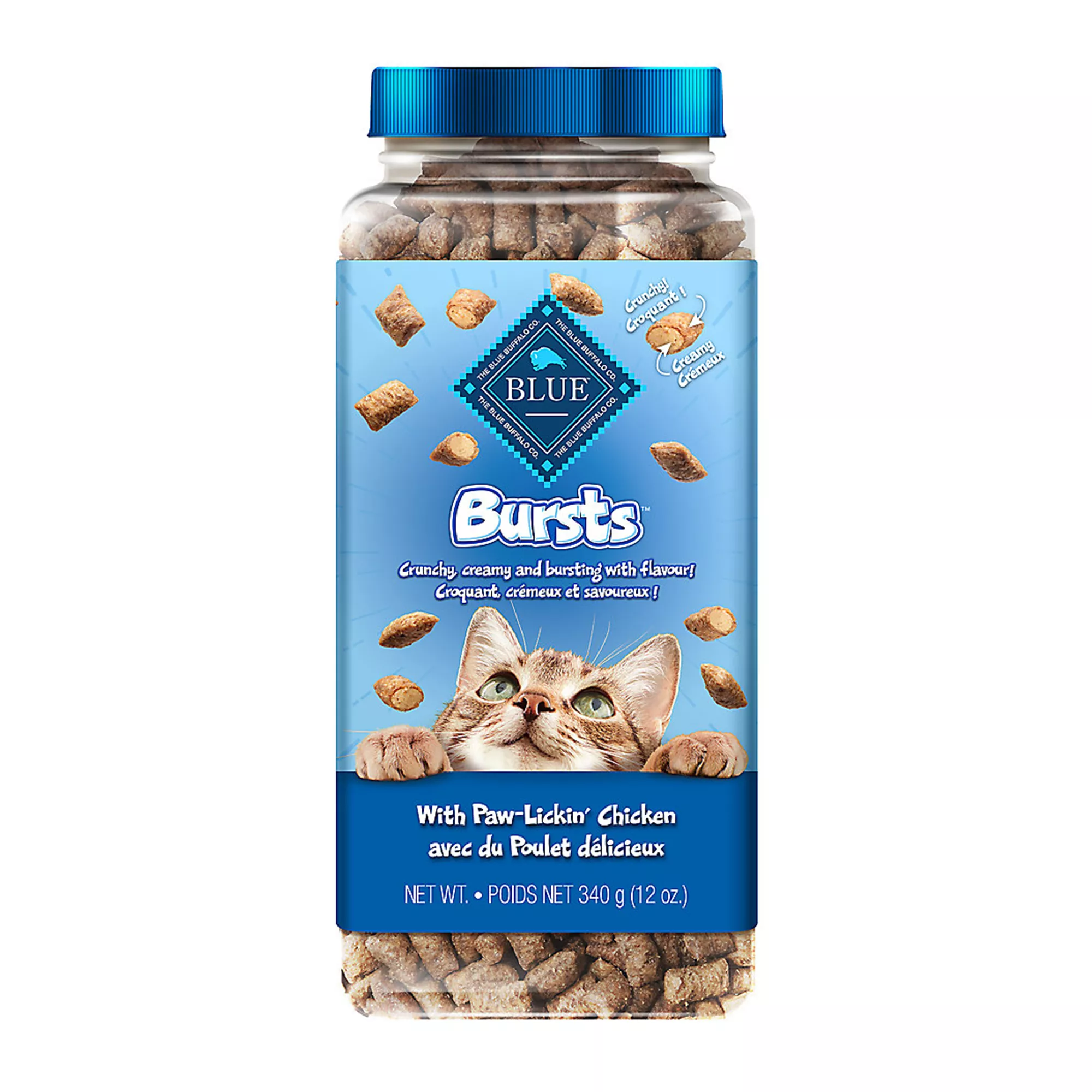 Blue Buffalo® Bursts  All Life Stages Treat Cat Treats - Natural, Chicken