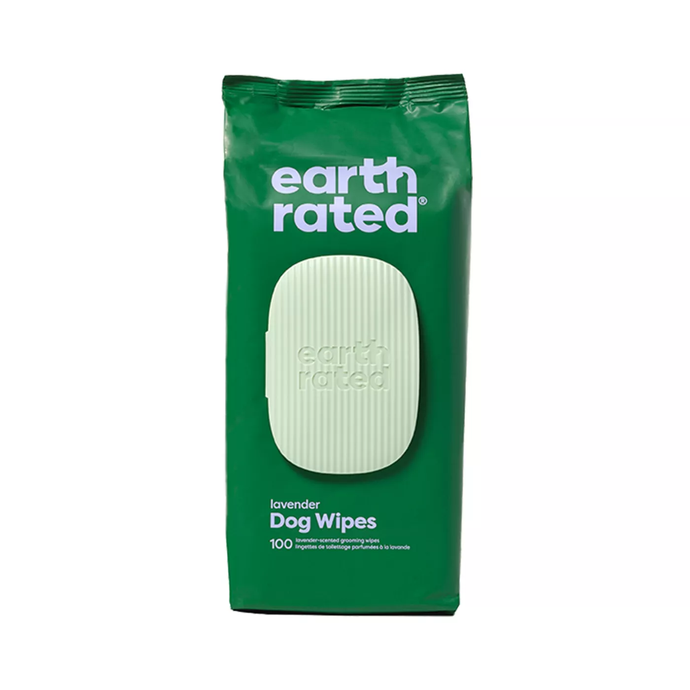 Earth Rated Lavender Scented Dog Wipes, 100 Count