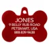 TagWorks® Red Bone Personalized Pet ID Tag image thumbnail 2