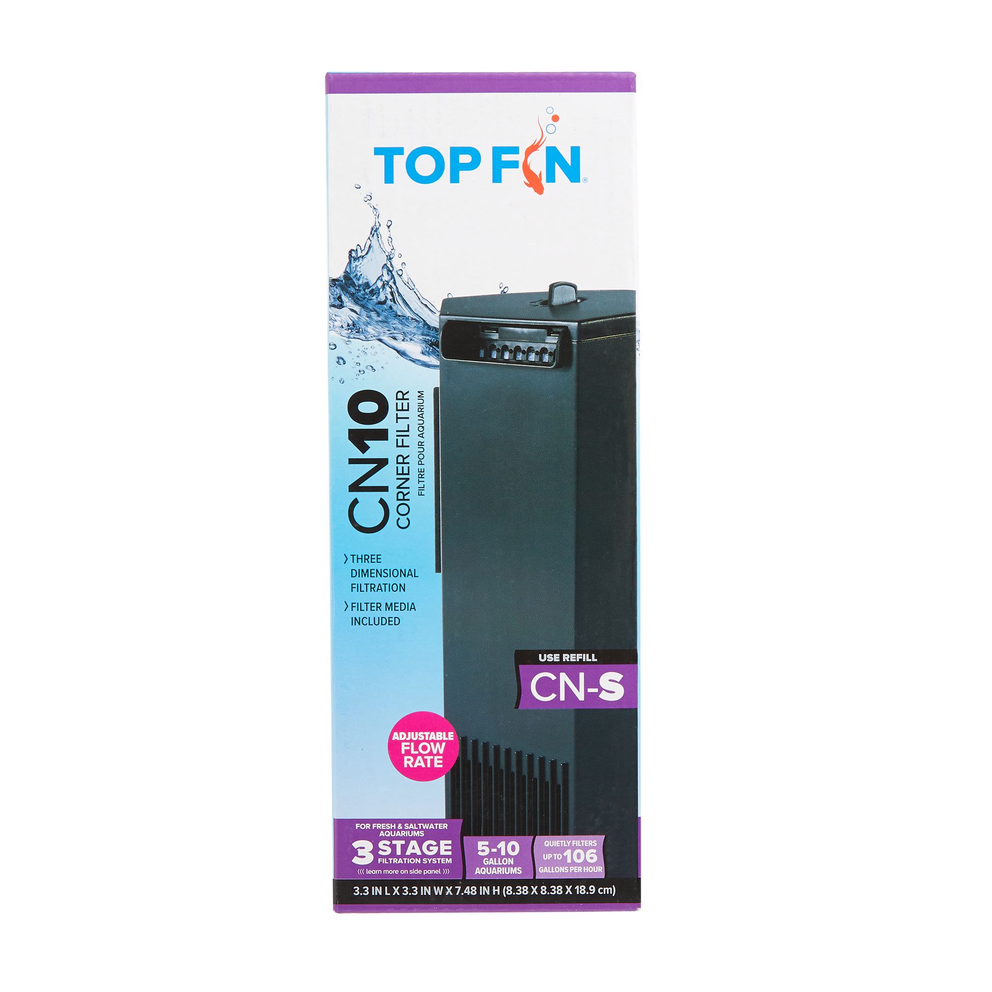 Top Fin Cn10 Corner Filter Fish Filters Petsmart