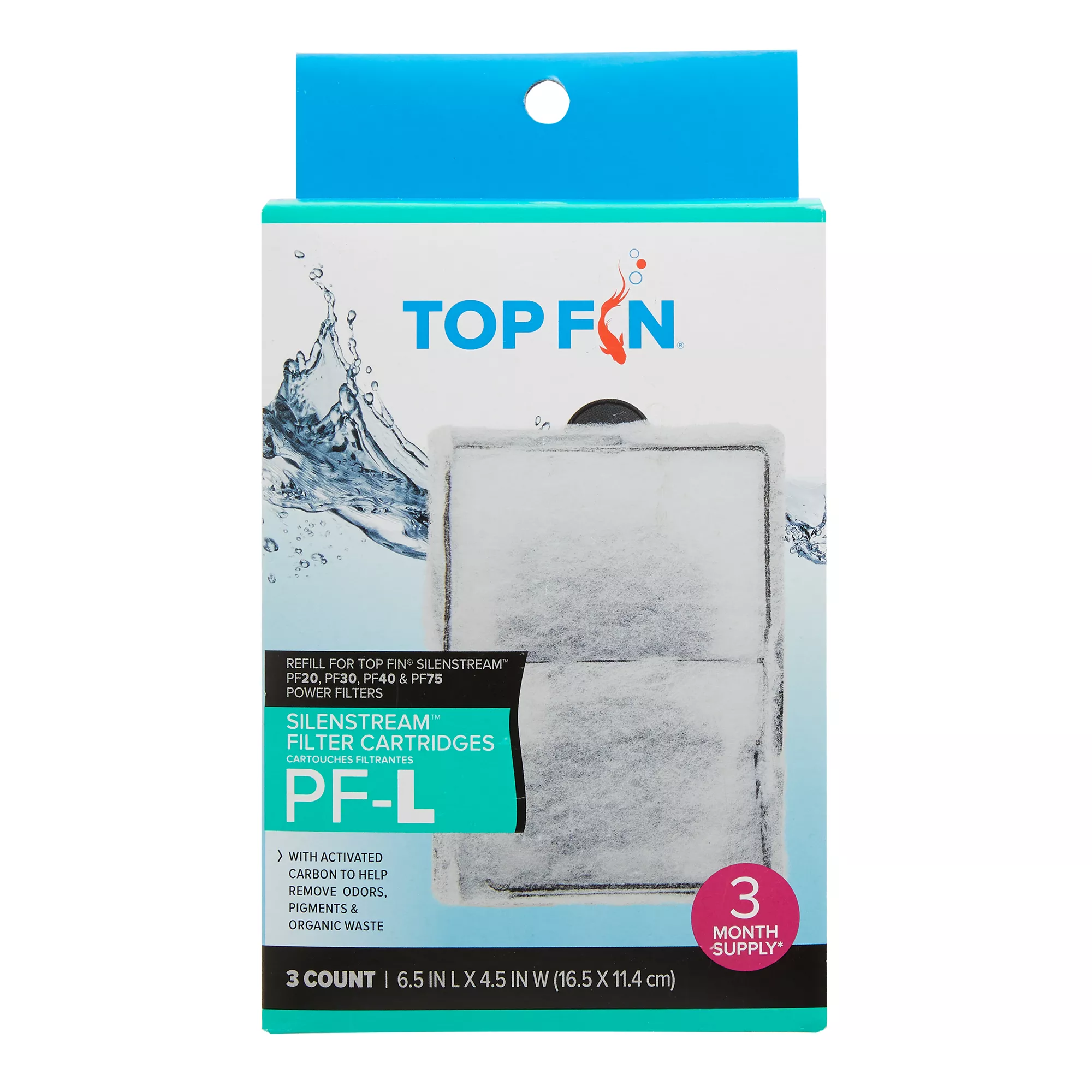 Top Fin® Silenstream Filter Cartridge - 3pk