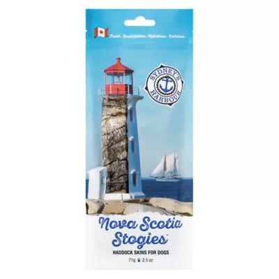 Product Sydney's Harbour Nova Scotia Stogies Haddock Skins Dog Treat