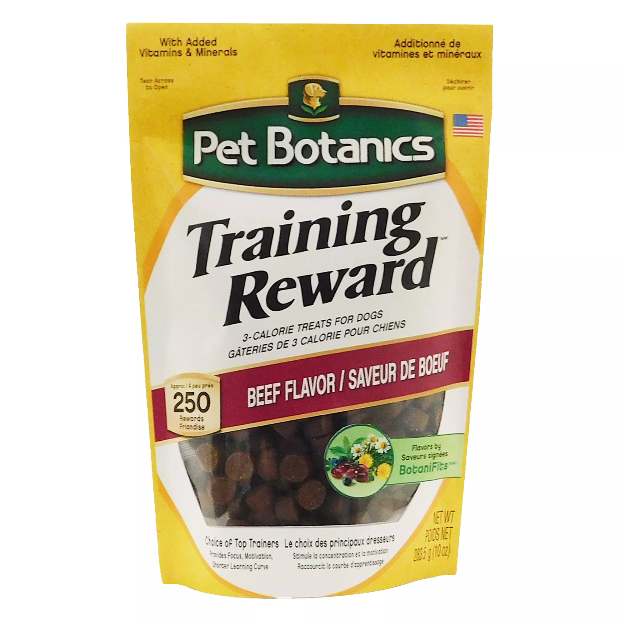 Pet Botanics Training Rewards Dog Treats - Beef