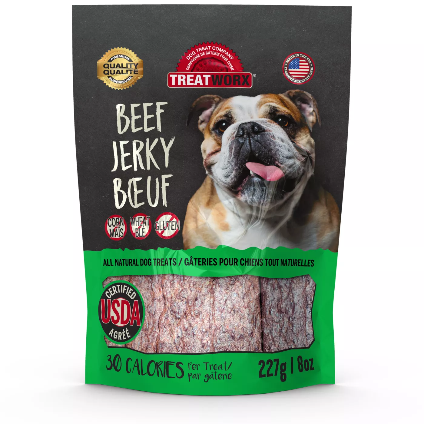 Treatworx Beef Jerky Natural Dog Treat