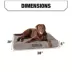 KONG® Orthopedic Mat Dog Bed image thumbnail 3