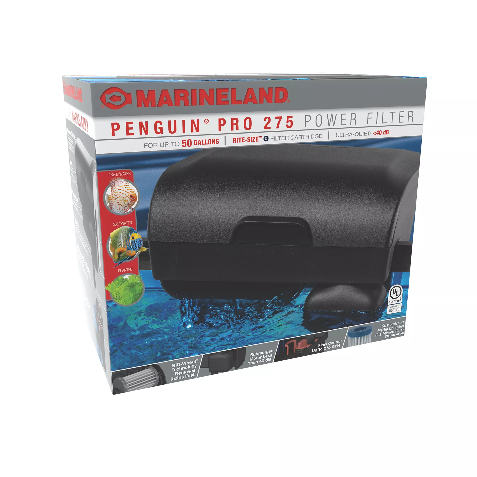 Marineland® Penguin PRO 275 Power Filter