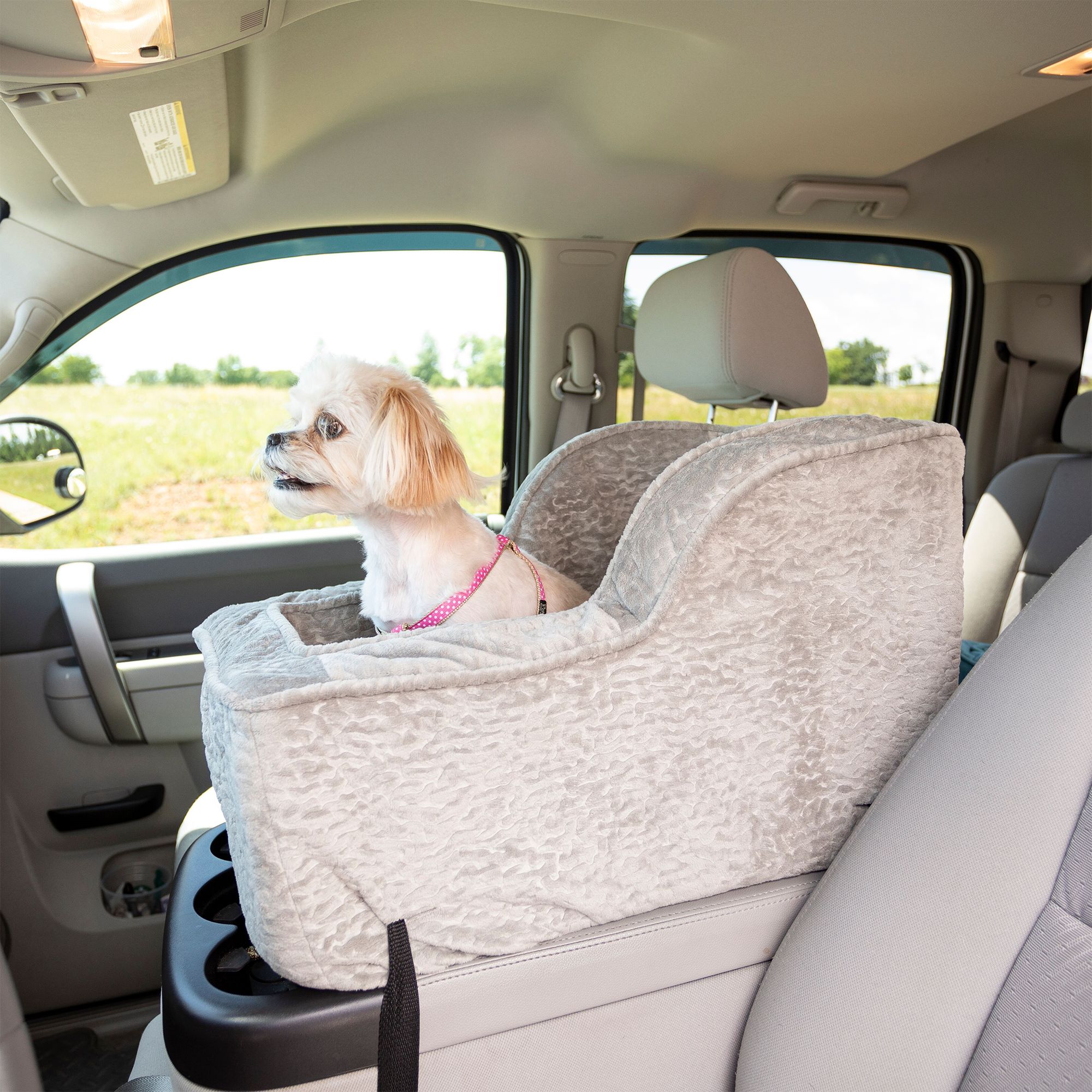 Luxury High-Back Console Dog Car Seat- Show Dog Collection