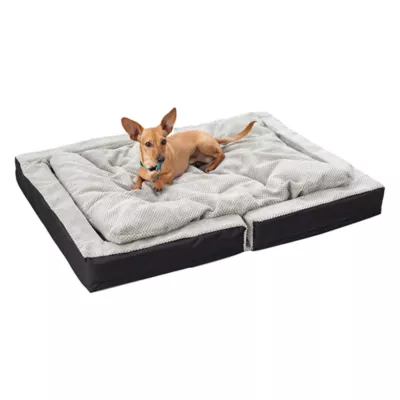 Product Snoozer® Plush Bed in a Bag Travel Luggage Dog Bed