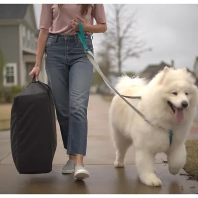Product Snoozer® Plush Bed in a Bag Travel Luggage Dog Bed