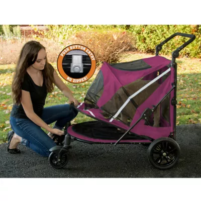 Product Pet Gear NO-ZIP Expedition Pet Stroller