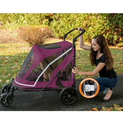 Product Pet Gear NO-ZIP Expedition Pet Stroller