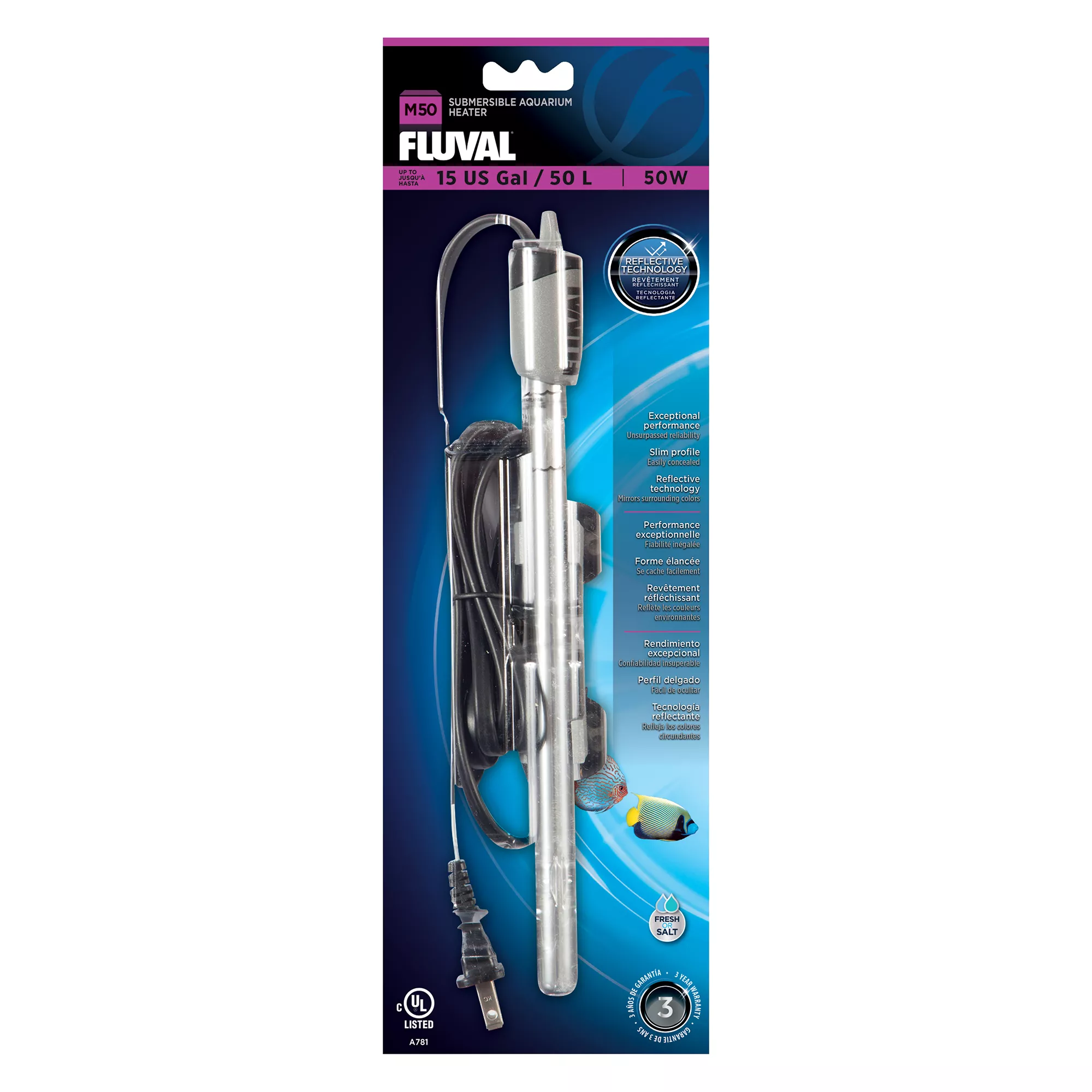 Fluval® M-Series Submersible Heater