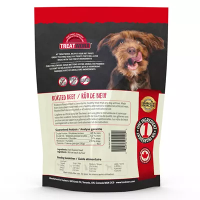 Product Treatworx Roasted Beef Natural Dog Treat