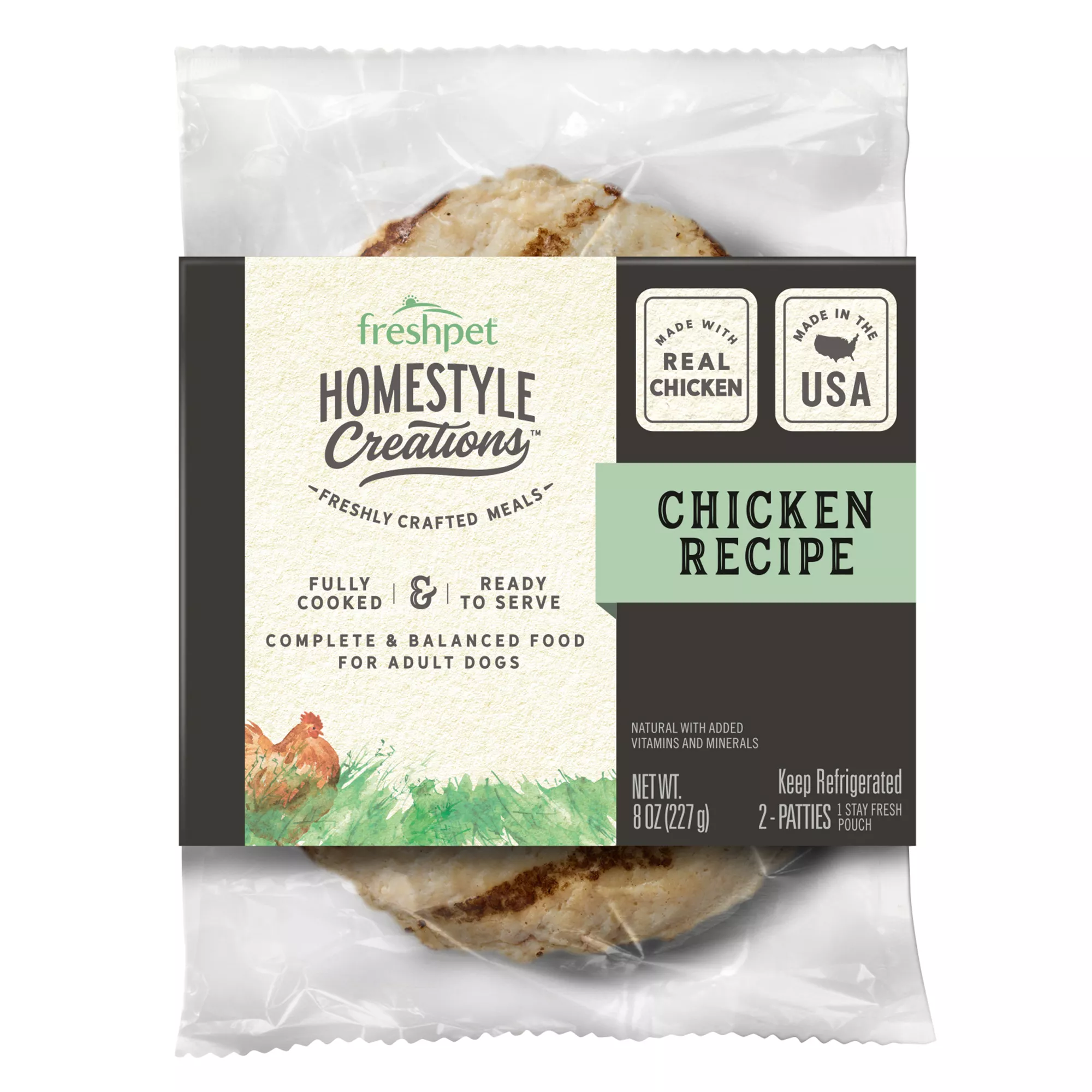 Freshpet Homestyle Creations All Life Stage Fresh Dog Food - Chicken