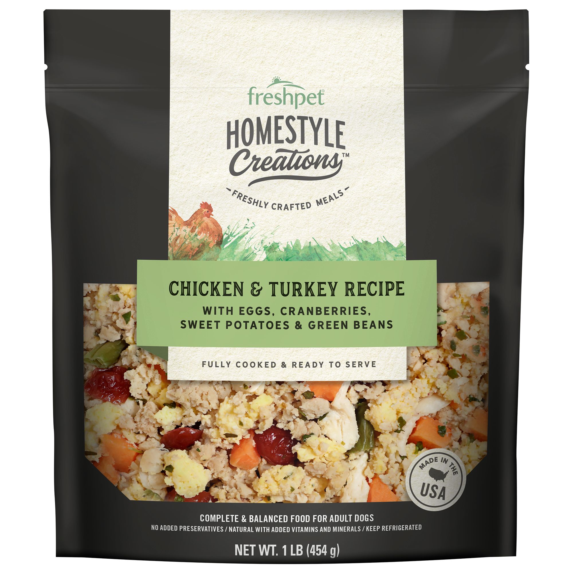 Freshpet Homestyle Creations Adult Dog Food Fresh Chicken Turkey Dog Fresh Food Petsmart