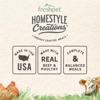 Product Freshpet® Homestyle Creations All Life Stage Dog Food - Fresh, Chicken & Turkey