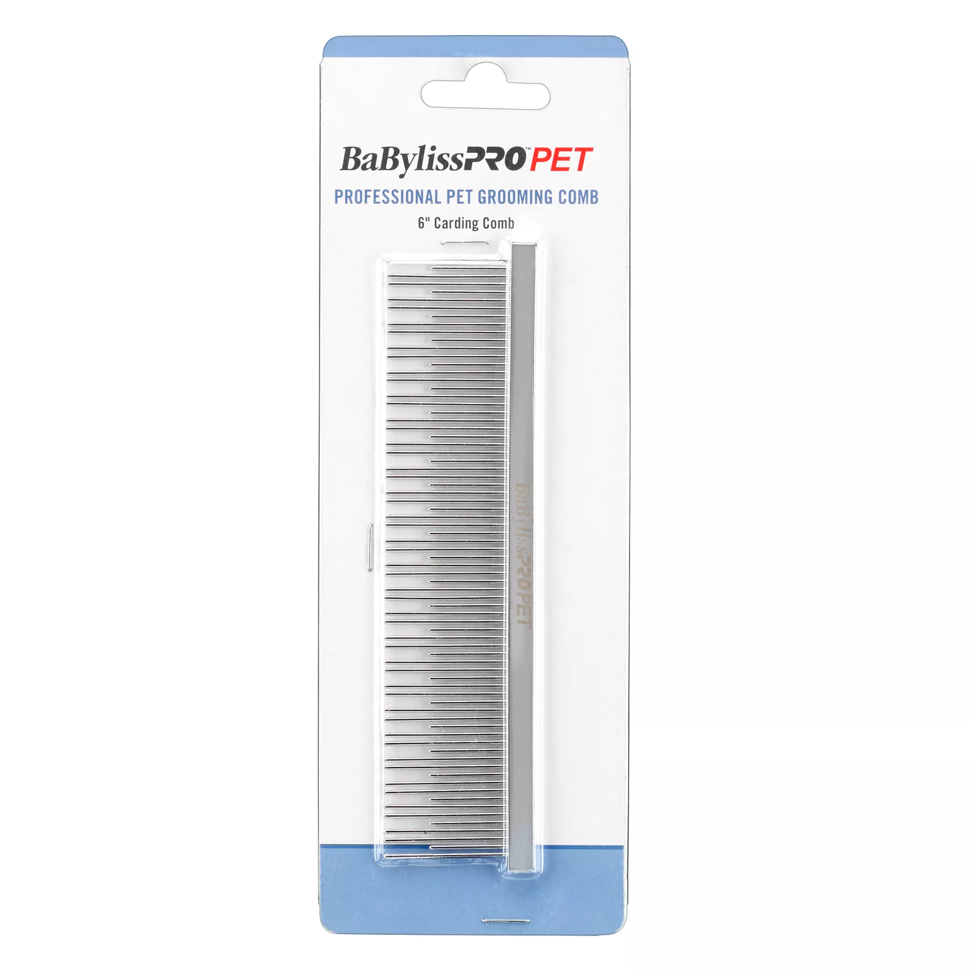 BaBylissPRO&trade;PET 6" Carding Pet Grooming Comb