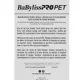 Product BaBylissPRO™PET Medium Bristle Paddle Brush