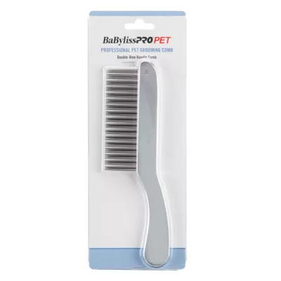 Product BaBylissPRO™PET Double-Row Handle Pet Grooming Comb