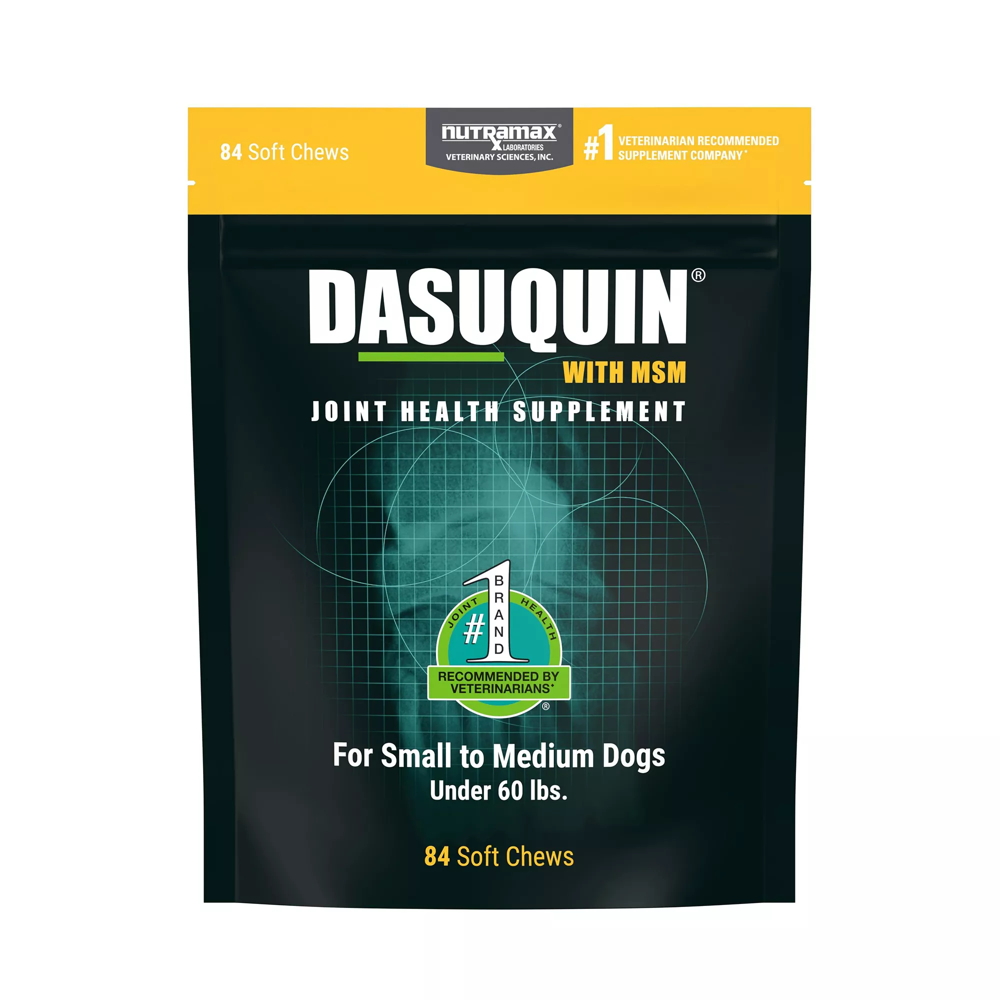 Nutramax® Dasuquin® with MSM Joint Health Supplement For Small to Medium Dogs - Soft Chews