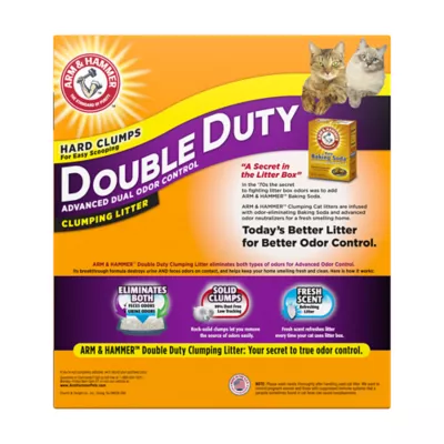 Product Arm & Hammer™ Double Duty Clumping Clay Cat Litter - Scented, Low Dust, Low Tracking