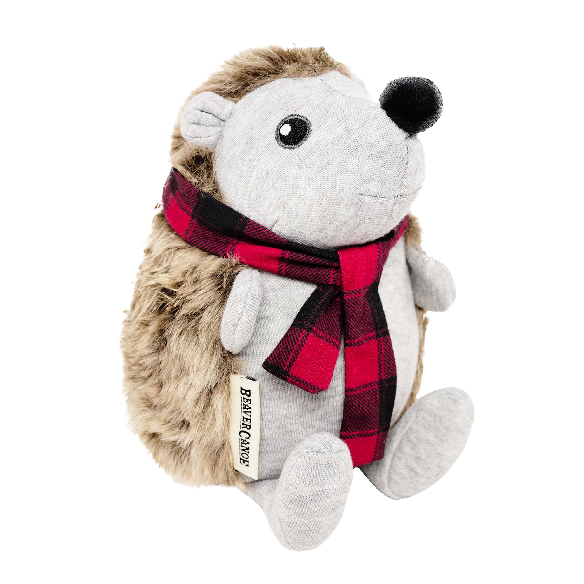 stuffed porcupine dog toy
