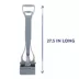 Top Paw® Jaws Poop Scooper, Pinch Handle Easy to Scoop, Gray image thumbnail 2
