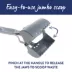 Top Paw® Jaws Poop Scooper, Pinch Handle Easy to Scoop, Gray image thumbnail 4