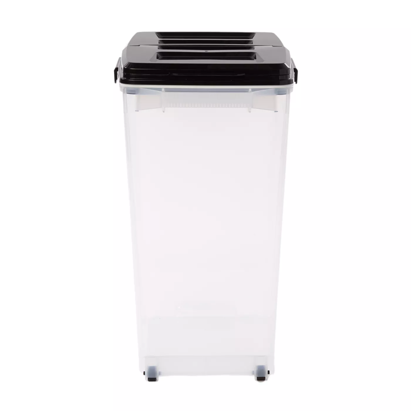 Top Paw Plastic Food Storage Container with Dual Sided Lid and Built In Scoop BPA Free