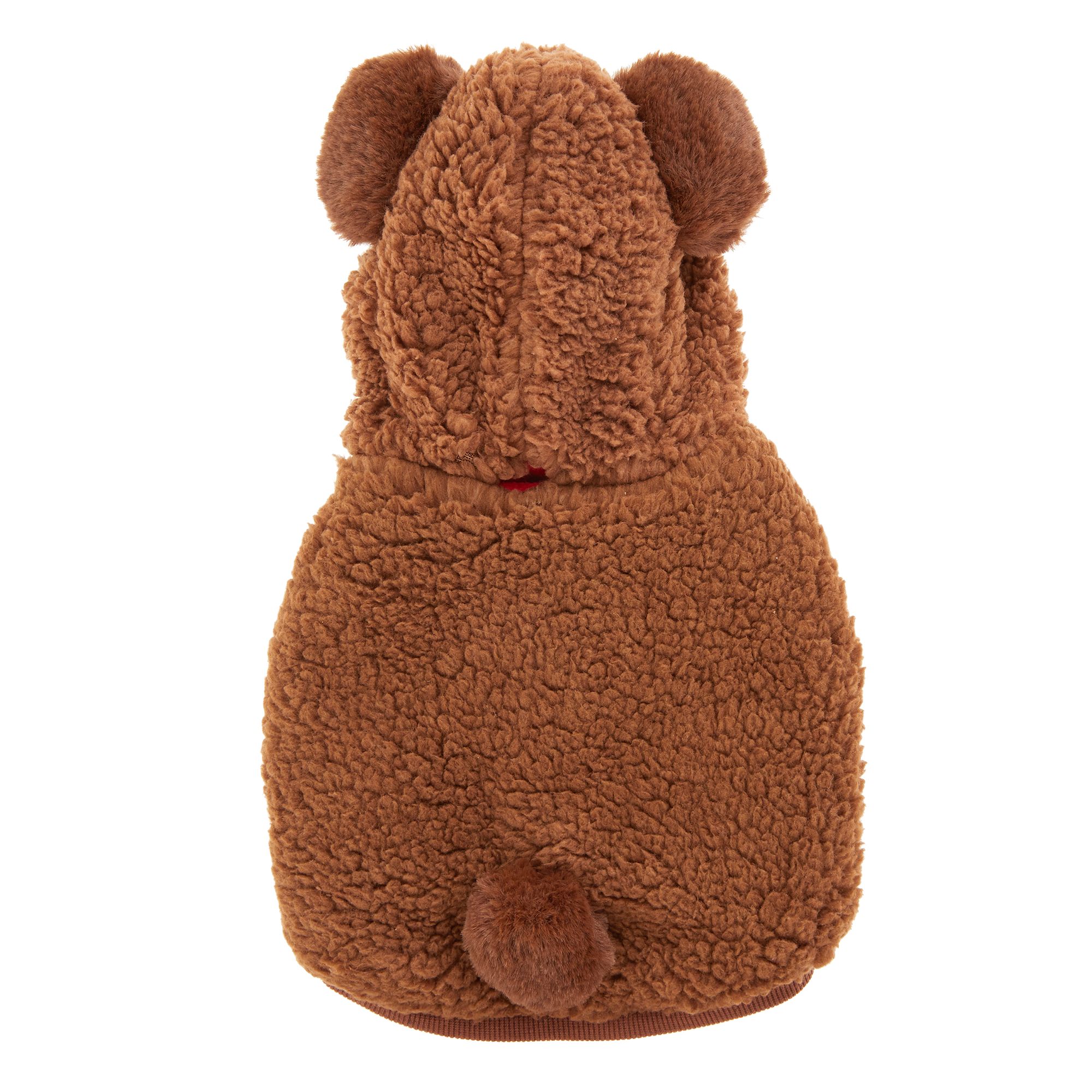 brown teddy bear hoodie
