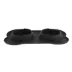 Top Paw® Black Silicone Double Dog Bowl with Mat, 1.75-cup image thumbnail 5