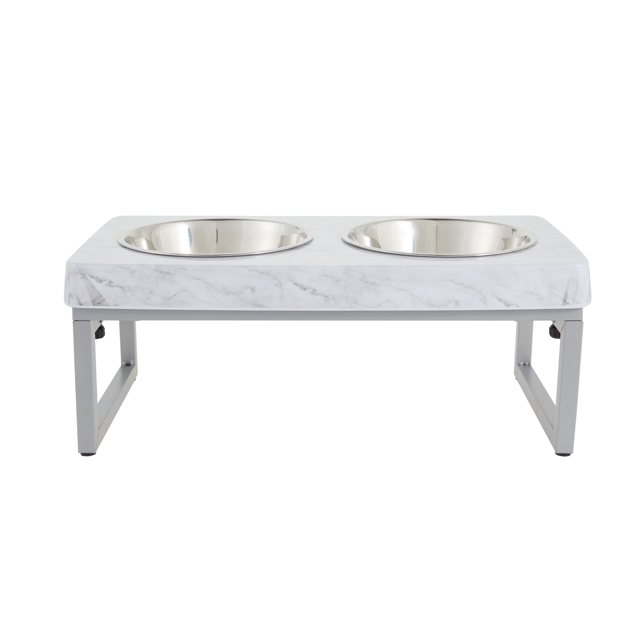 Elevated Dog Bowls-2*48 Oz Wall Mounted Dog Bowls-Raised Dog Bowls