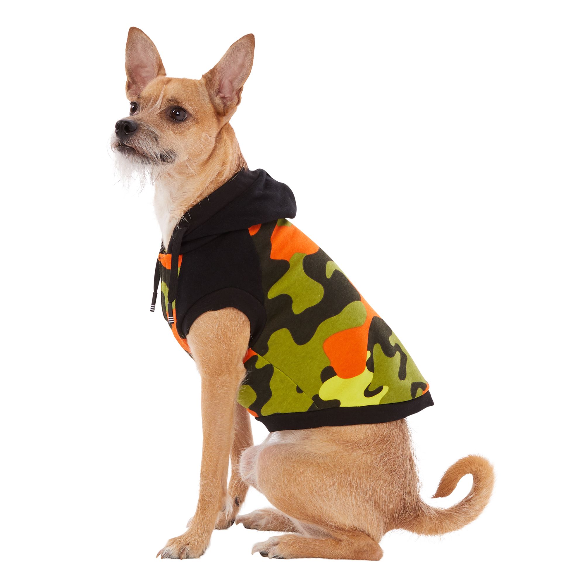 paws camo hoodie