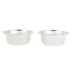 Top Paw® Grey Stone Top with Metal Legs Elevated Double Diner Dog Bowls image thumbnail 3