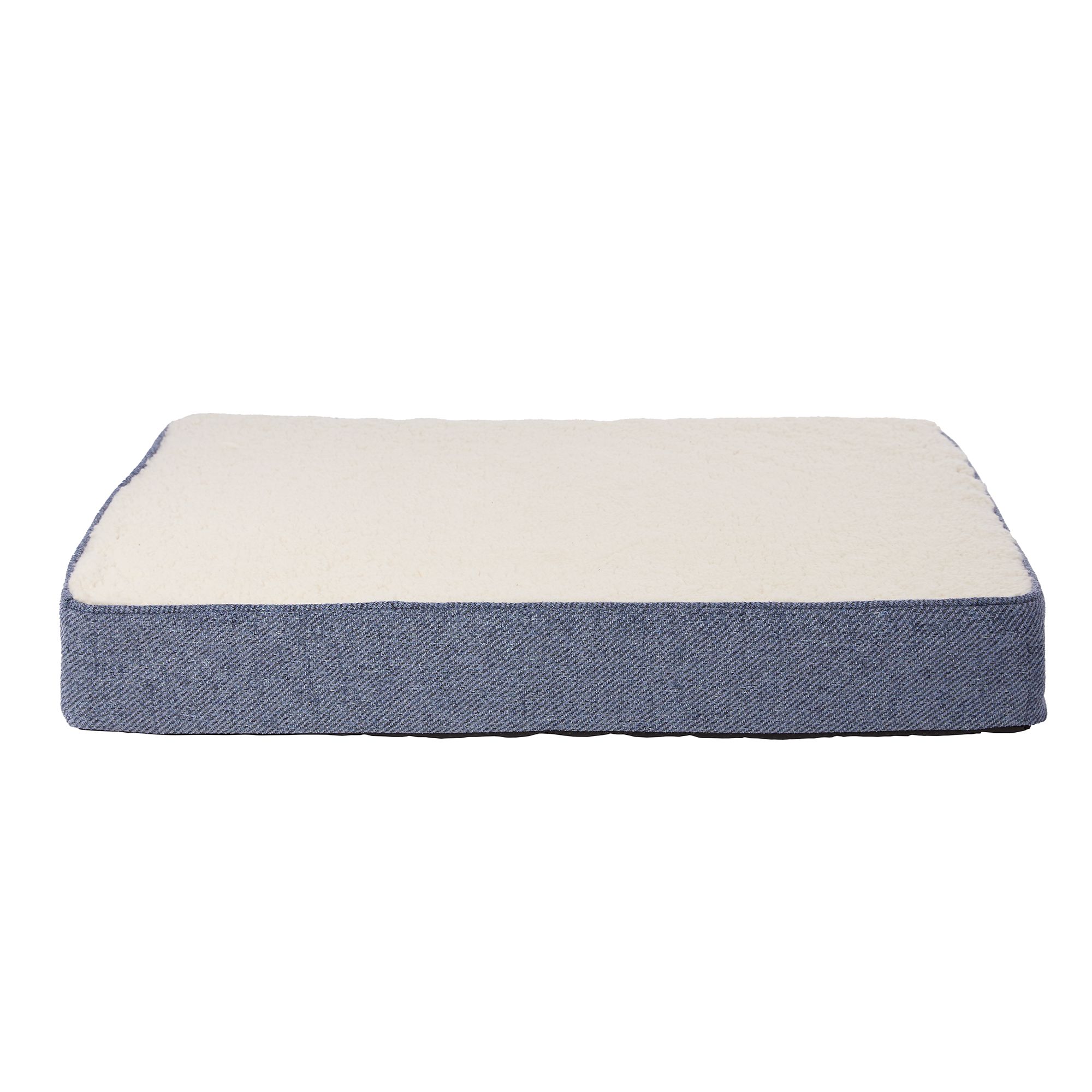 Top Paw® Blue Heather Orthopedic Mattress Dog Bed dog Pillow Beds