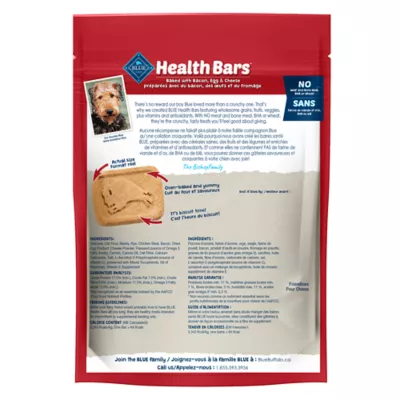 Product Blue Buffalo®   All Life Stages Treat Dog Treats - Natural, Bacon, Egg & Cheese