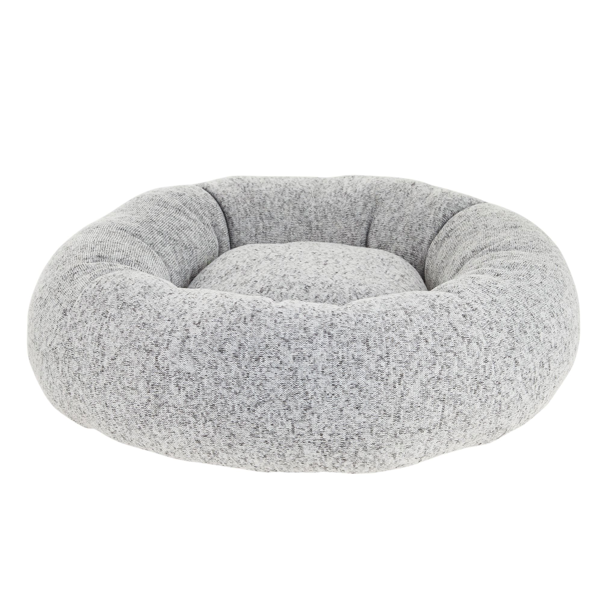 Top Paw® Overstuffed Knit Donut Pet Bed | dog Cuddler Beds | PetSmart