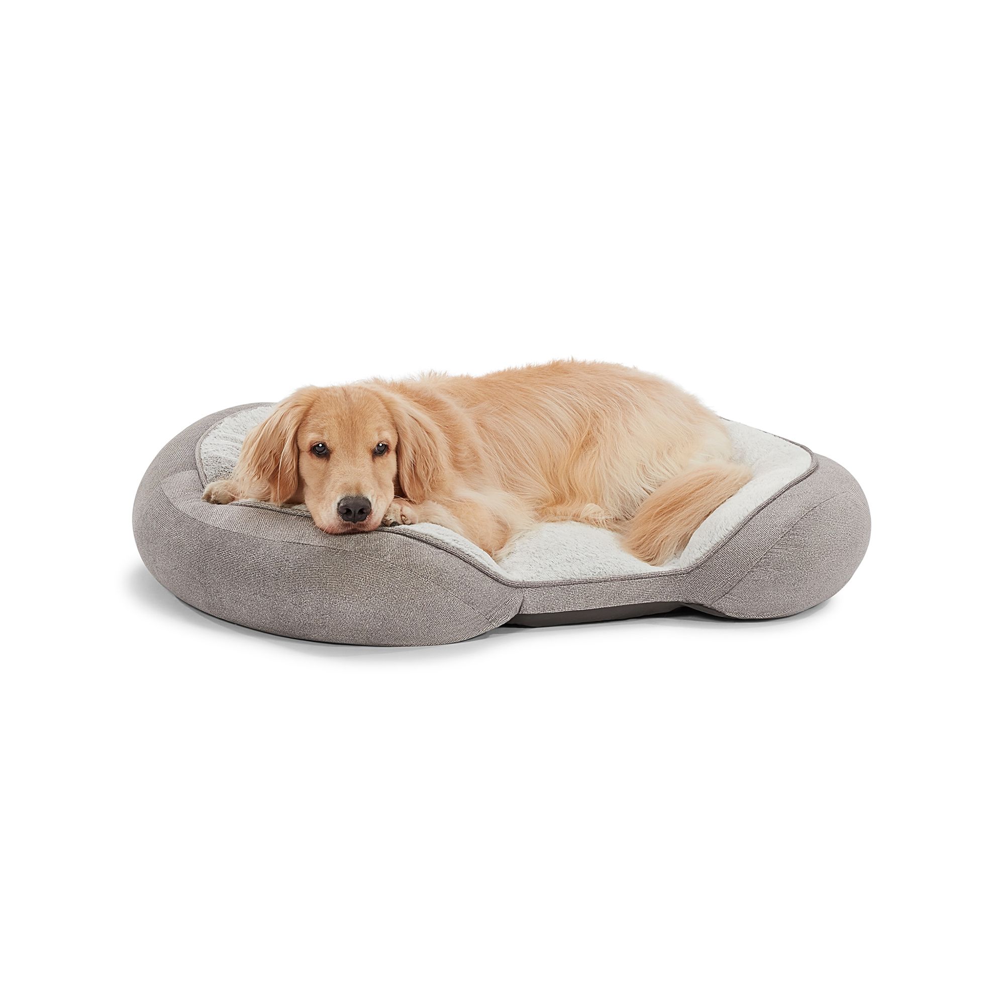 Top paw orthopedic fashion bolster clearance bed