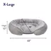 Top Paw® Orthopedic Lounger Dog Bed image thumbnail 2