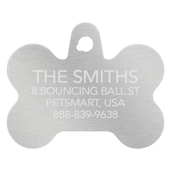Free Tag Silencer dogIDS Personalized Laser Engraved 1.5 x 1 Inch Utah Utes Bone Shaped Pet ID Tag 